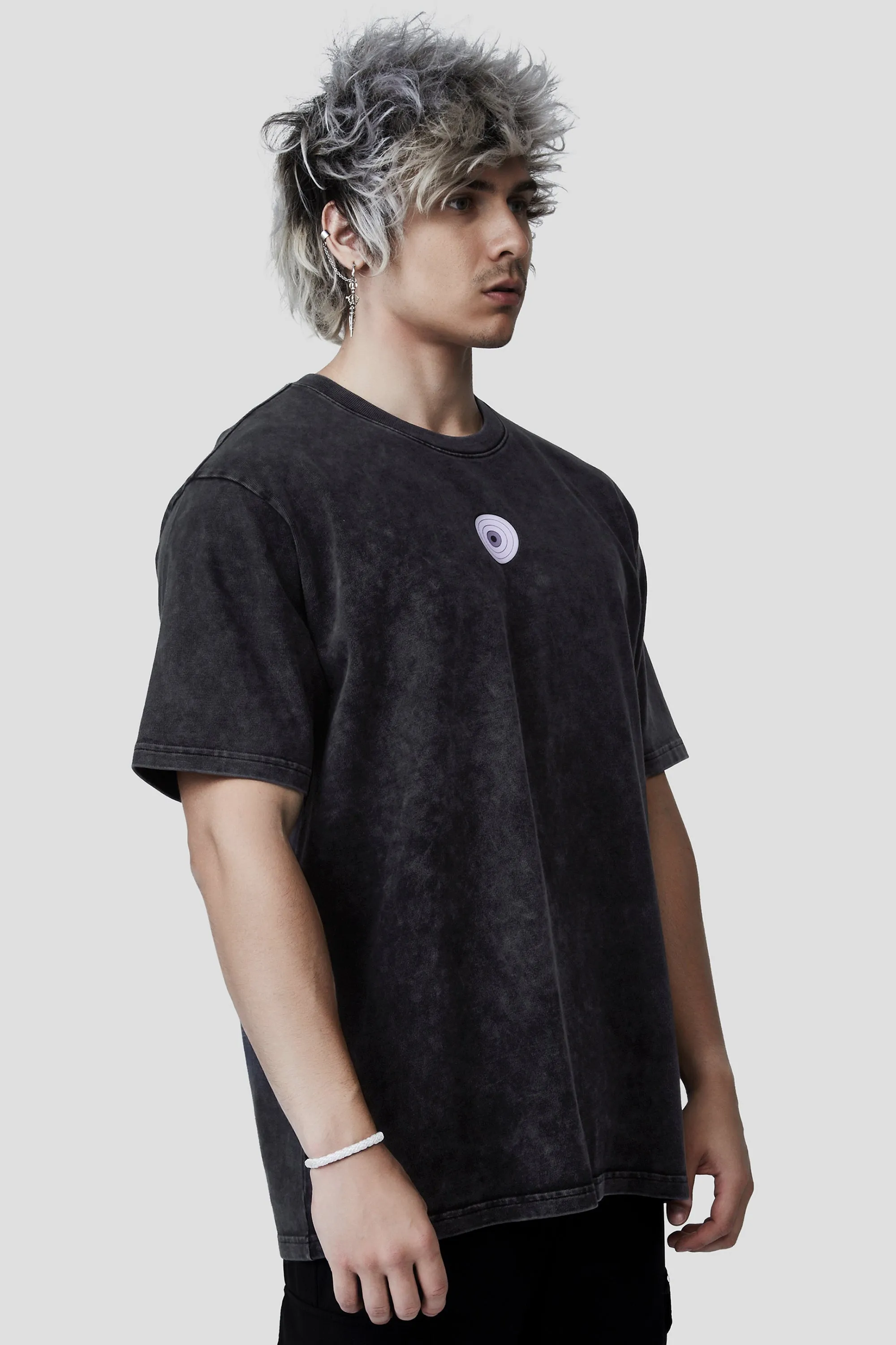 LIQUID x NARUTO AKATSUKI MINERAL RINNEGAN PAIN TEE