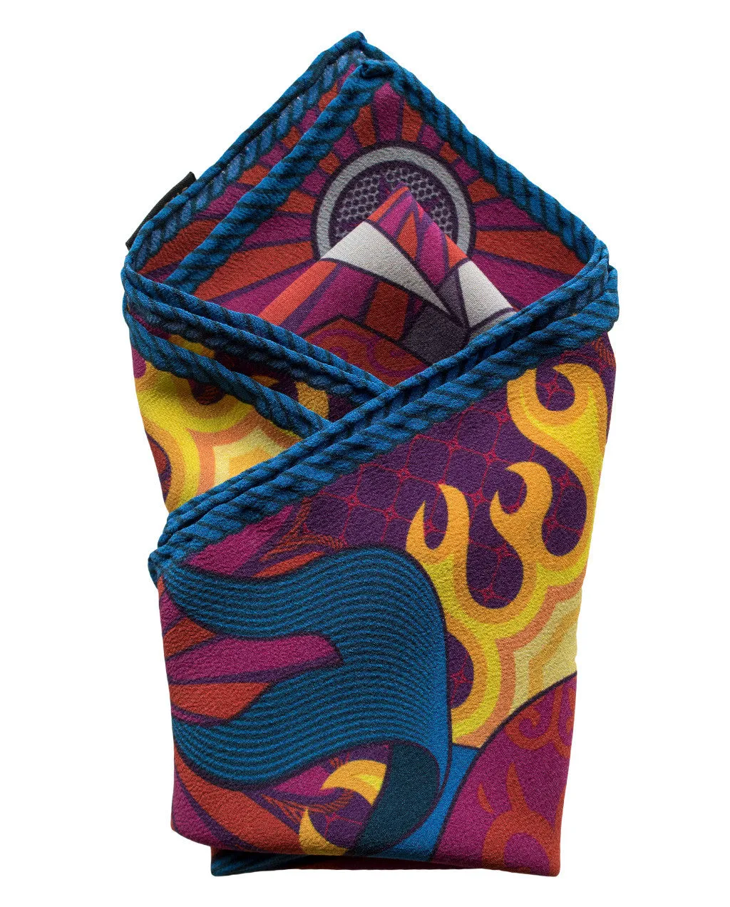 Love Hurts – Silk Pocket Square Gothic