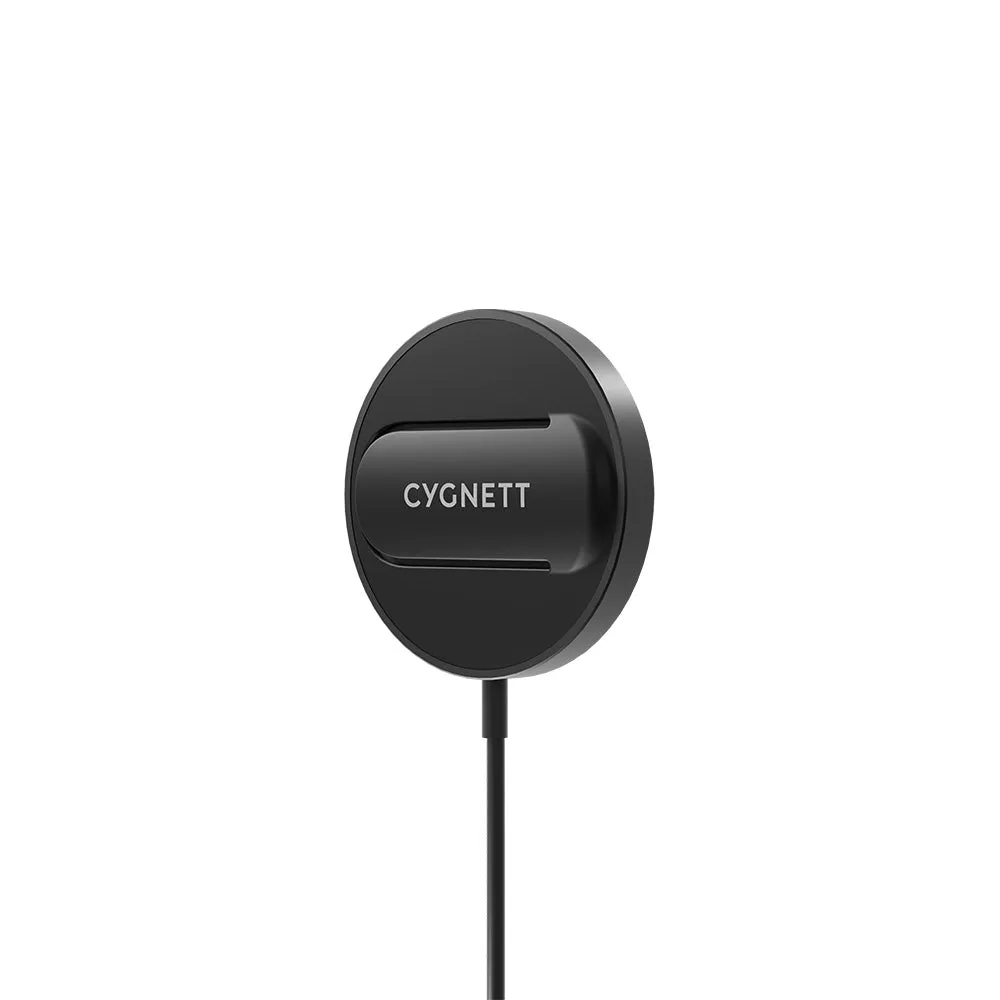Magnetic Wireless Charging Cable - Black 1m