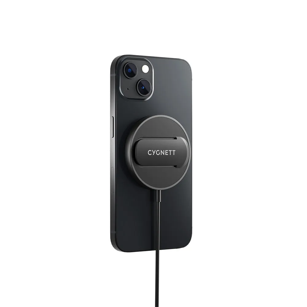 Magnetic Wireless Charging Cable - Black 1m
