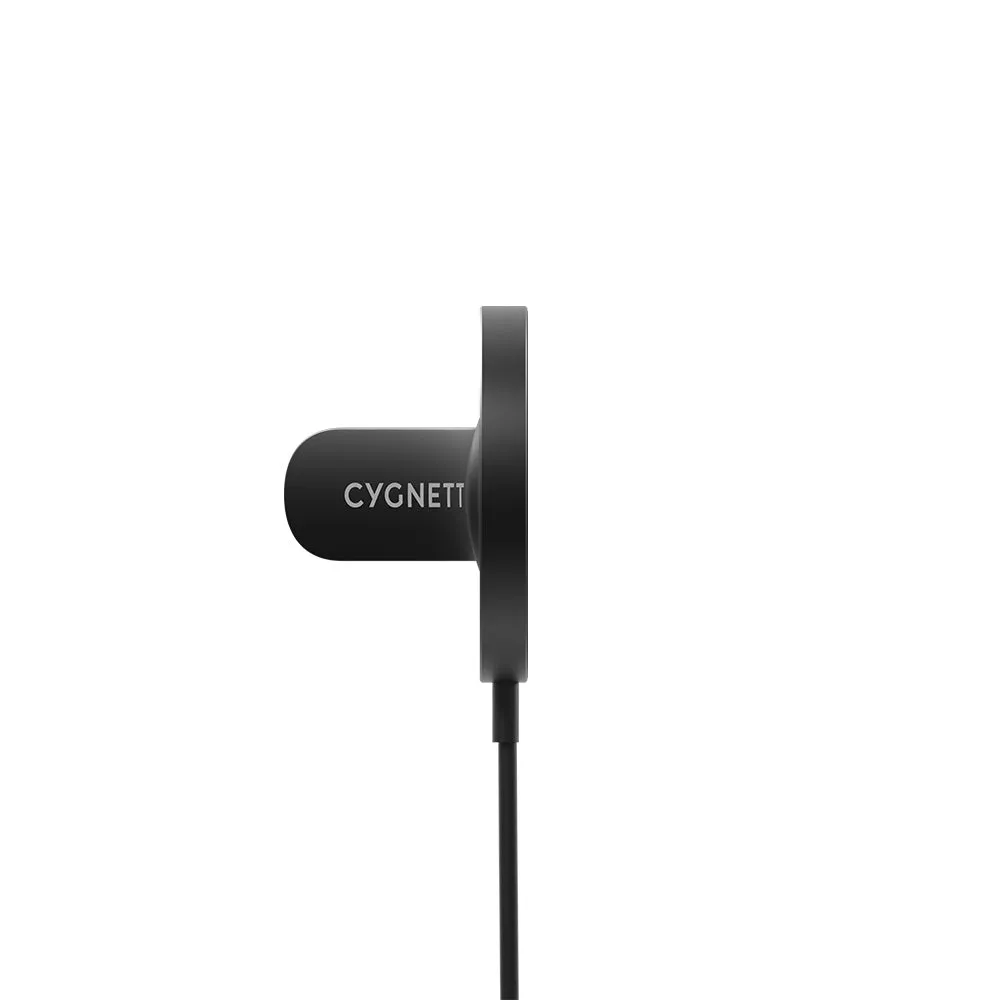 Magnetic Wireless Charging Cable - Black 1m