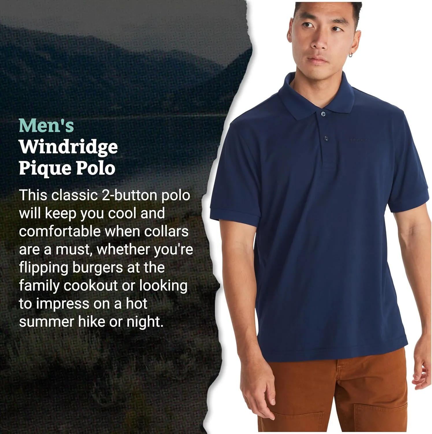 MARMOT Men's Windridge Pique Polo