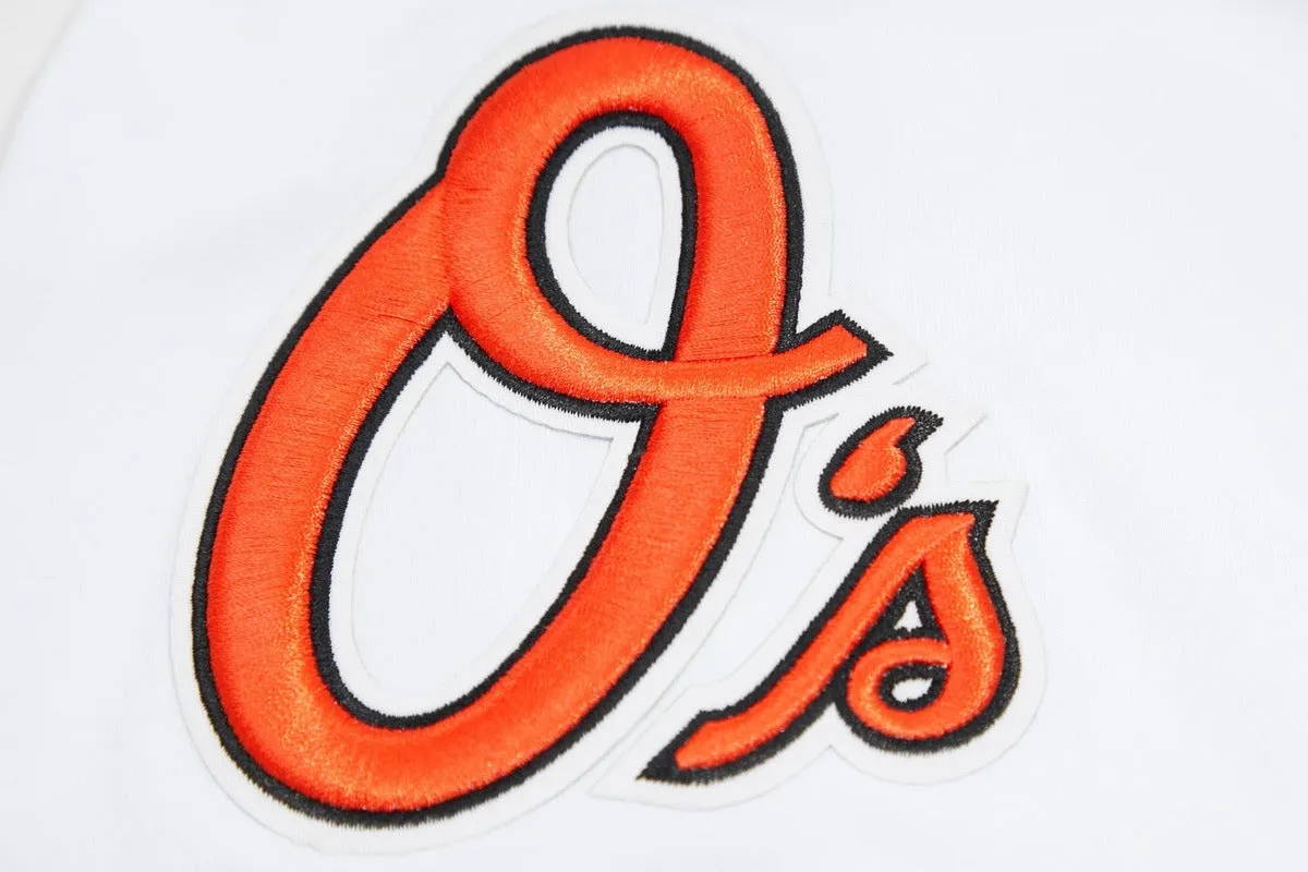 MLB BALTIMORE ORIOLES CLASSIC CHENILLE MEN'S TOP (WHITE)