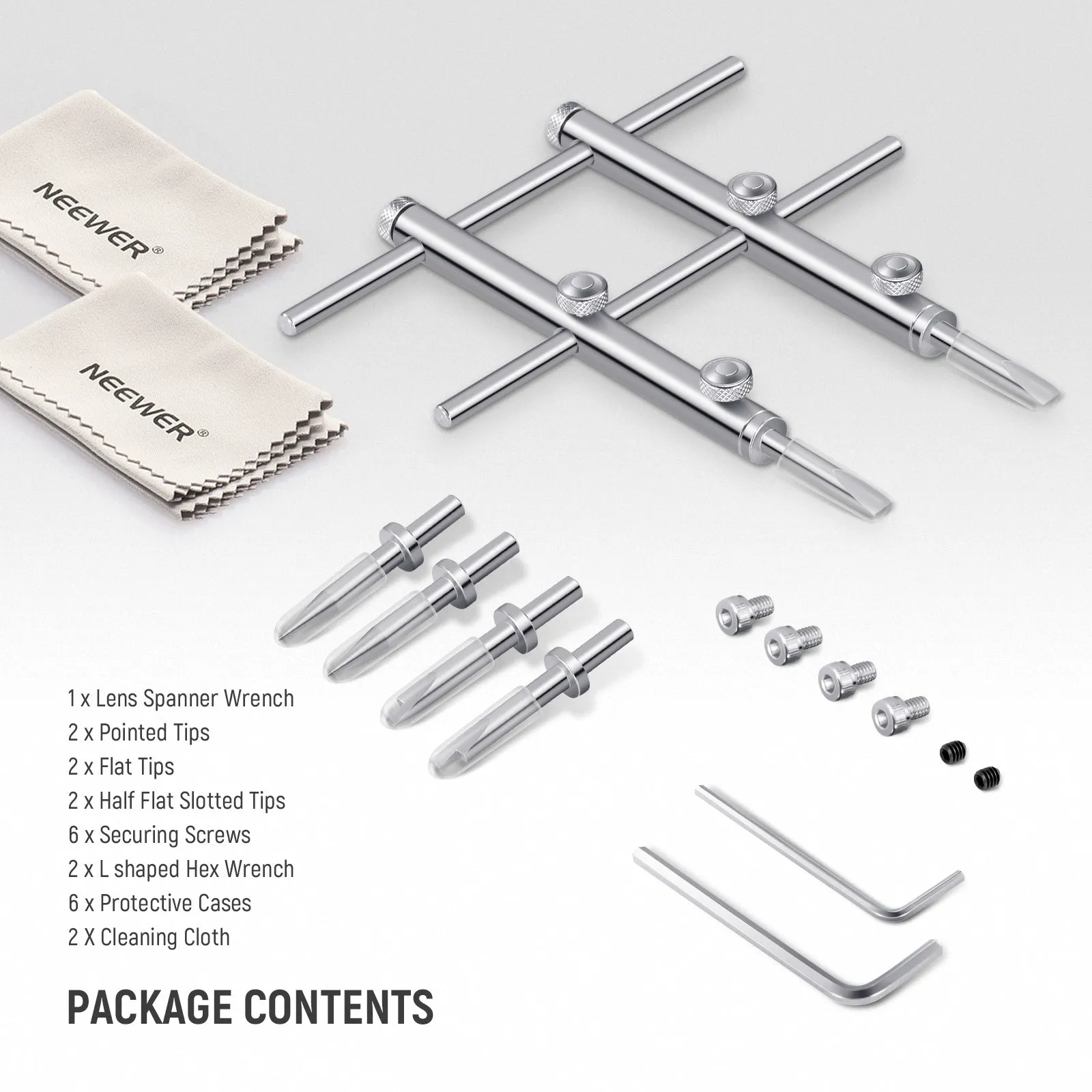 NEEWER HW-06 10-100mm Lens Removal Tool Kit