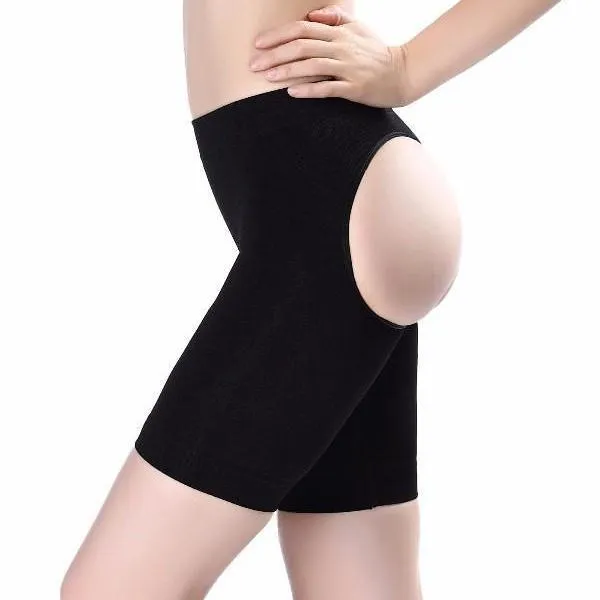 Open-Rear Lift Thigh Slimming Short