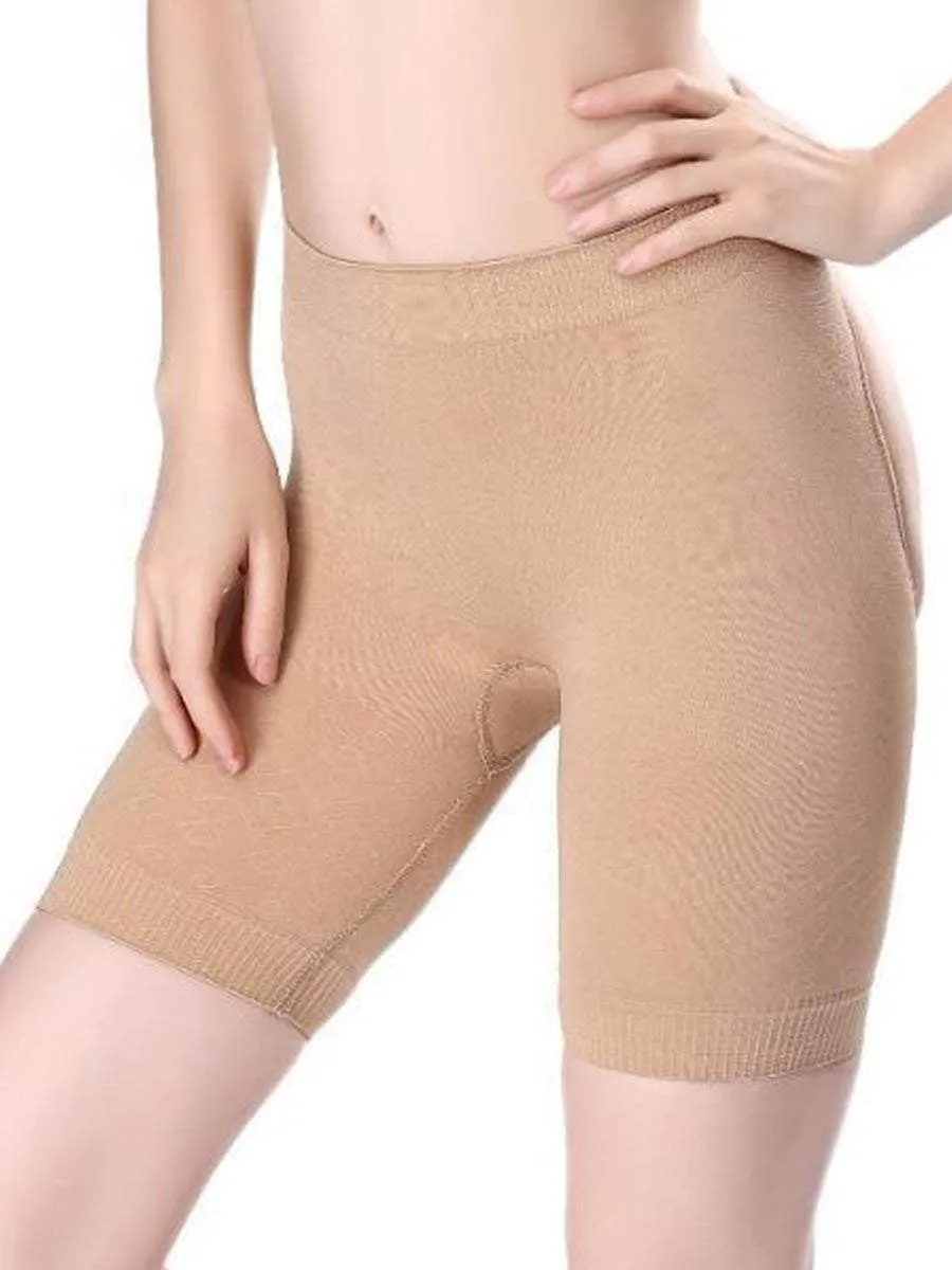 Open-Rear Lift Thigh Slimming Short