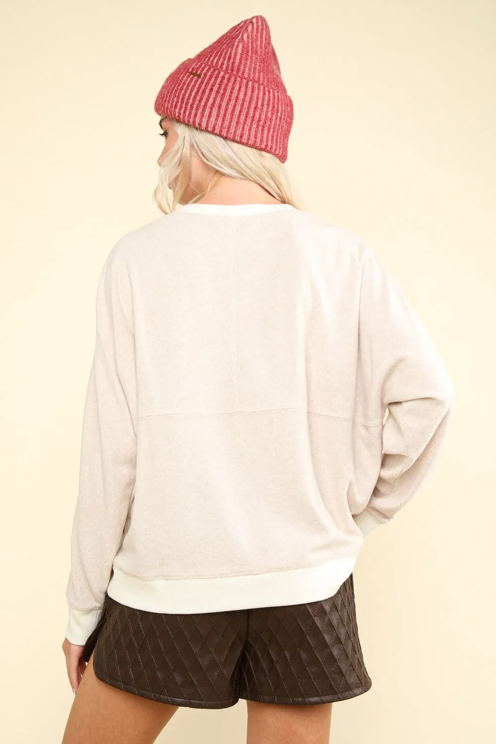 Oversized Cozy Knit Top