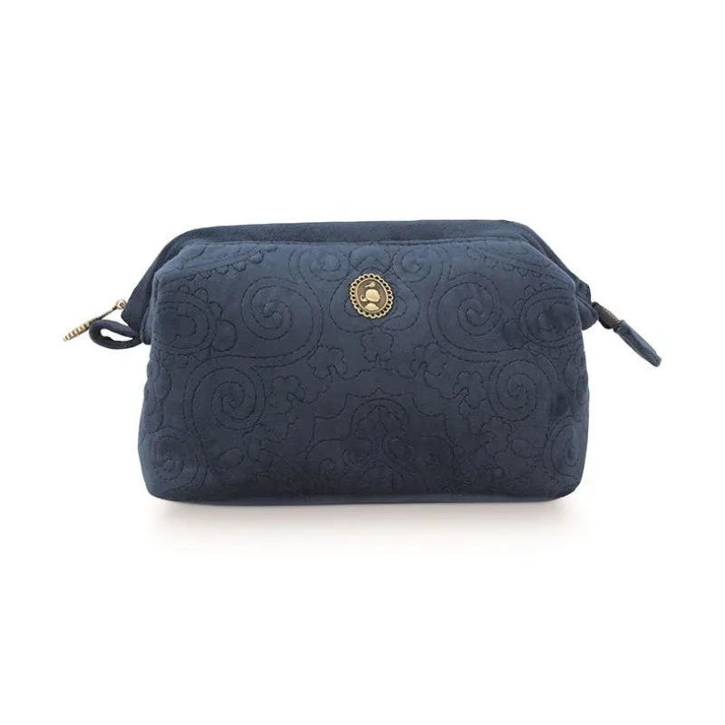 PIP Studio Velvet Dark Blue Cosmetic Purse