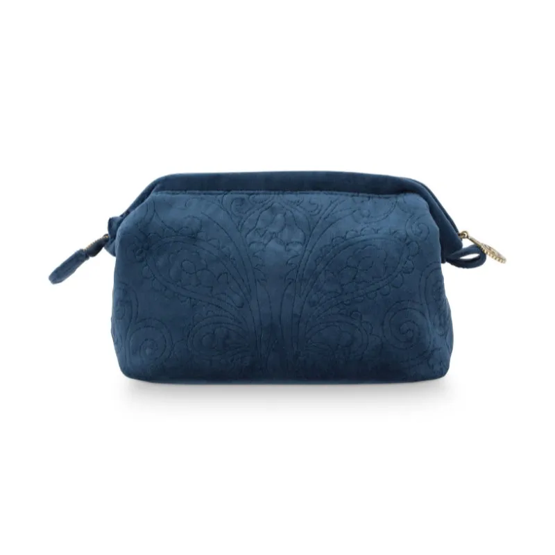 PIP Studio Velvet Dark Blue Cosmetic Purse