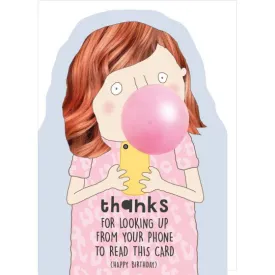 Read This Girl Card