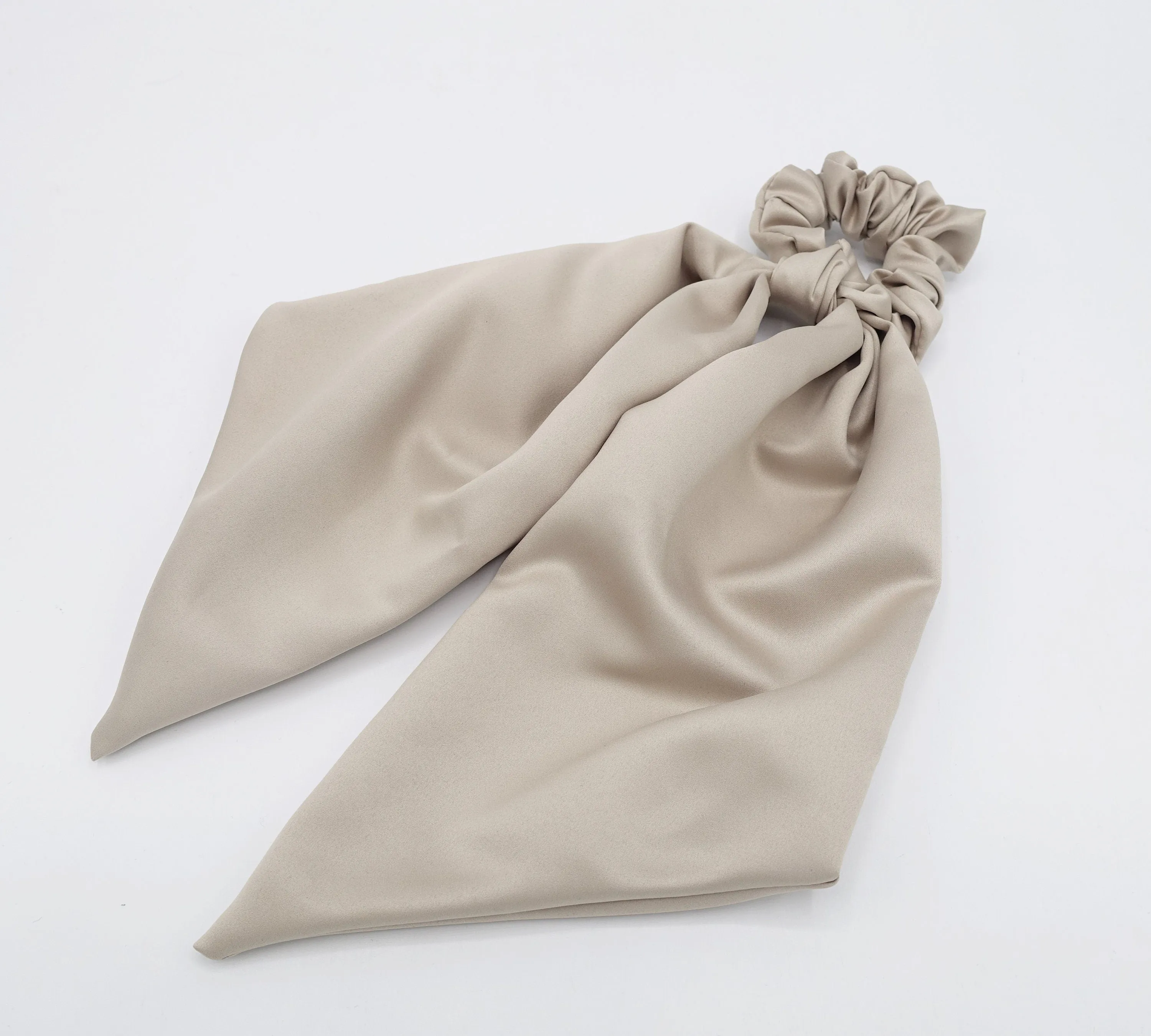 satin tail bow scrunchies