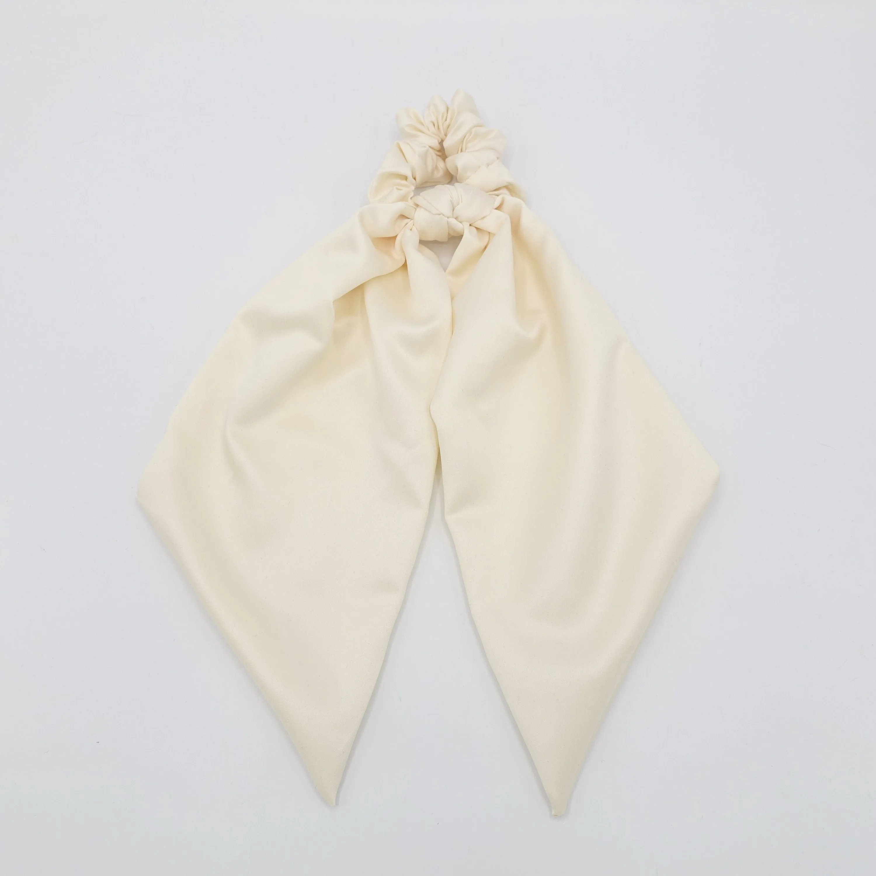 satin tail bow scrunchies