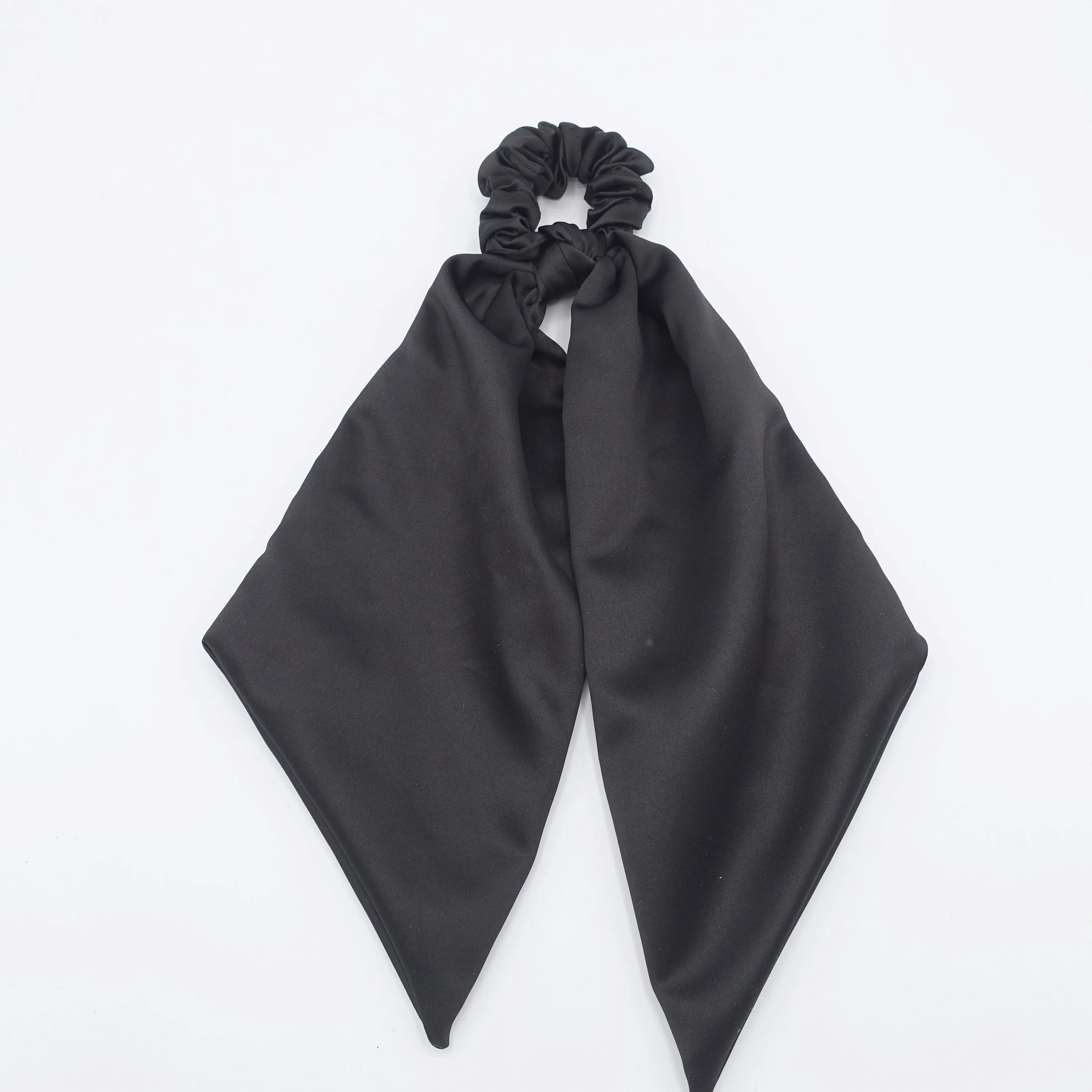 satin tail bow scrunchies