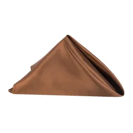 Spiced Cider Matte Satin Napkins (10 Count)