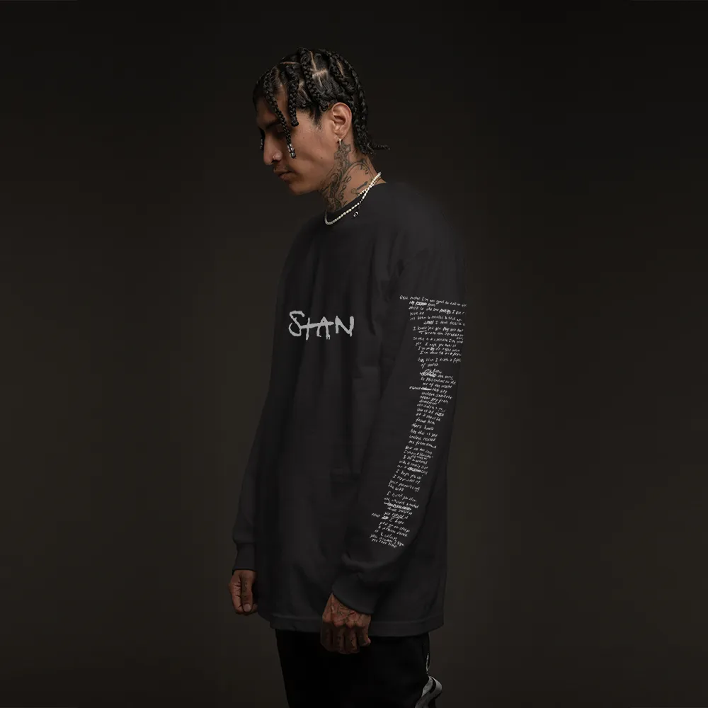 STAN LONGSLEEVE (BLACK)
