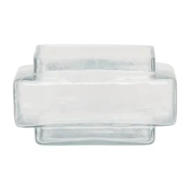 Tealight holder XL Isla Transparent