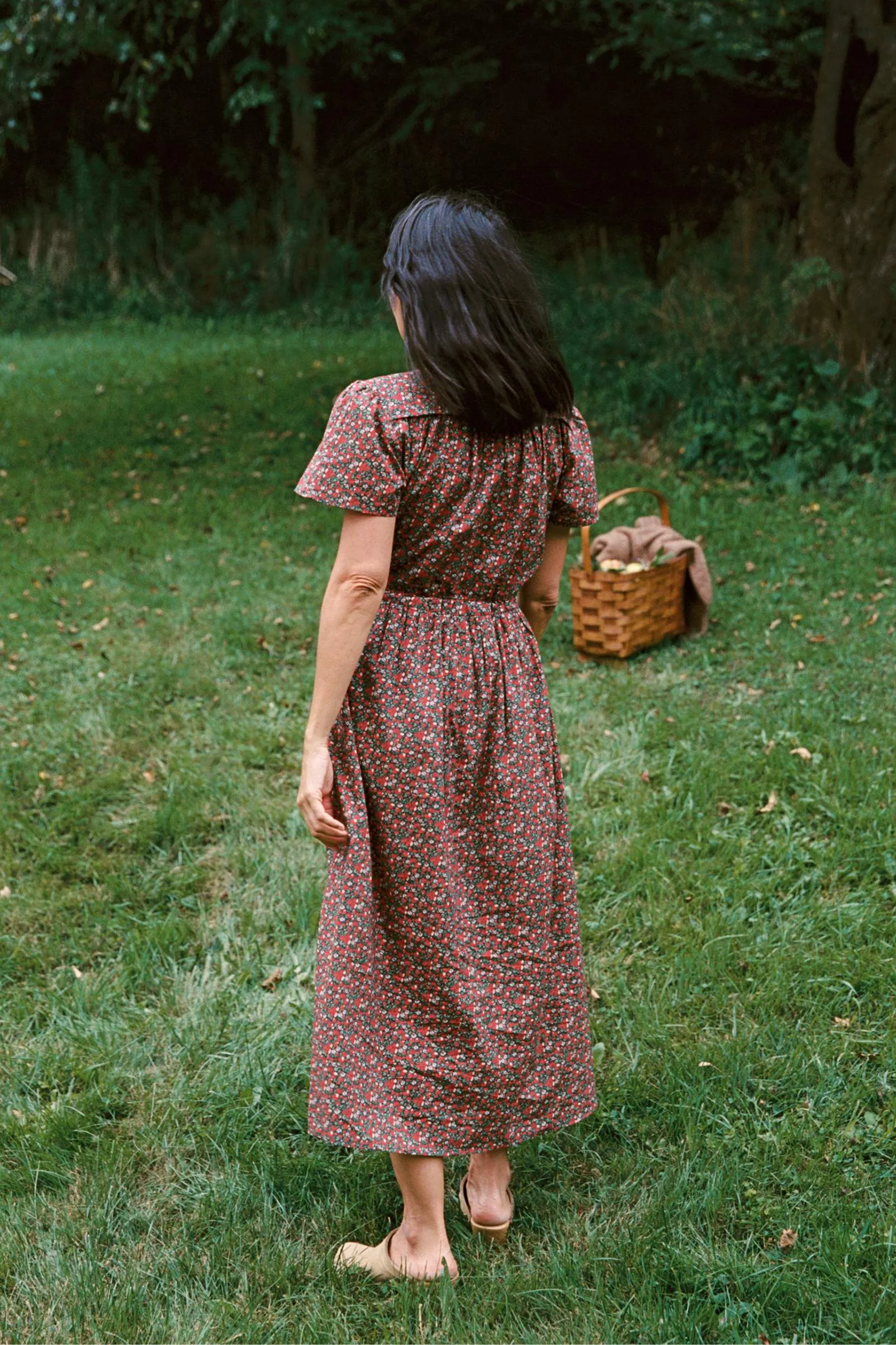 The Dawn Dress | Evergreen Apple Harvest