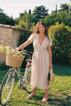 The Dawn Dress Petites | Creme Strawberry
