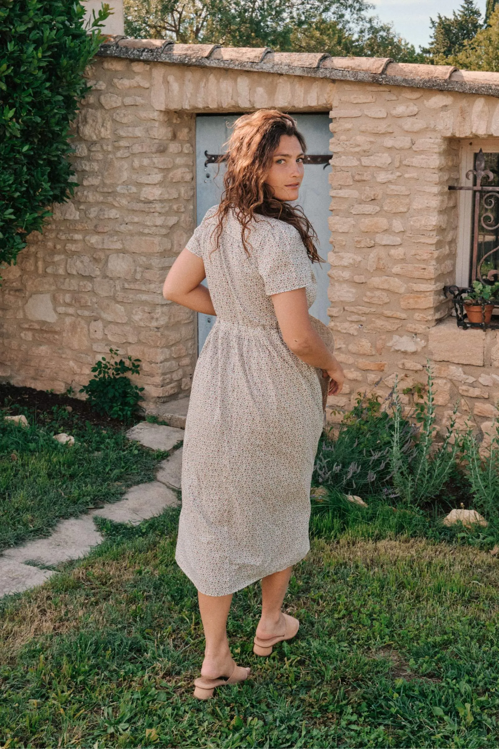 The Dawn Dress Petites | Creme Strawberry