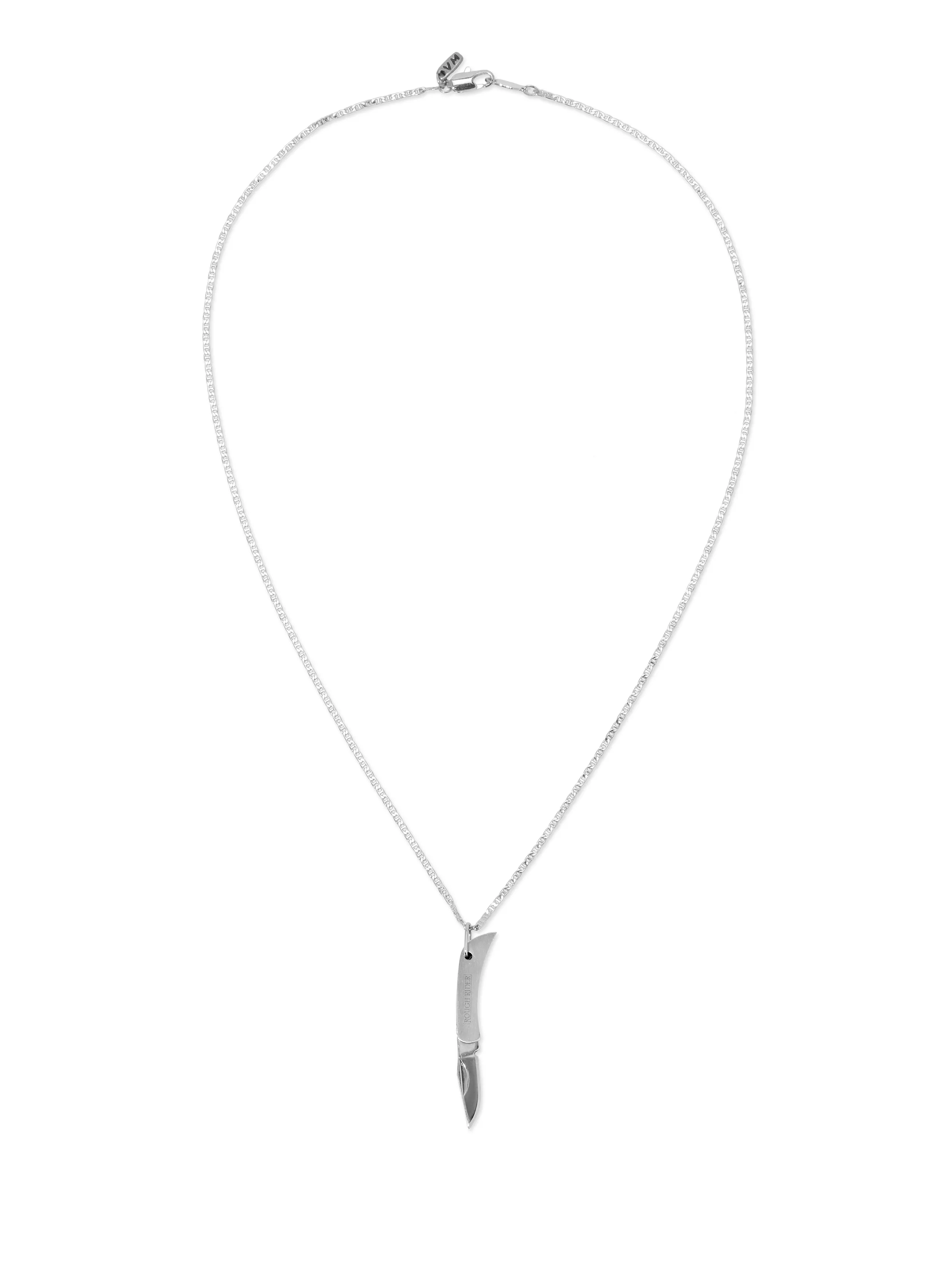 The Rough Rider Necklace - Silver