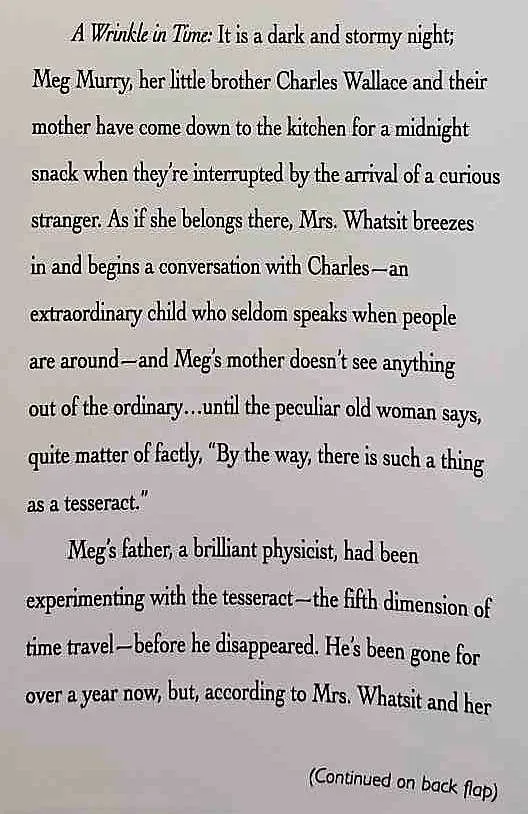 THE TIME QUARTET - Madeleine L'Engle