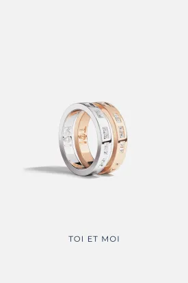 TOI MOI Morse Code Ring