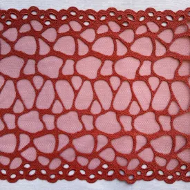 Tulle Lace #327 - 9 1/2" Cinnamon Stick
