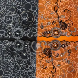 Tulle Lace #360 - Black Pearl 8"
