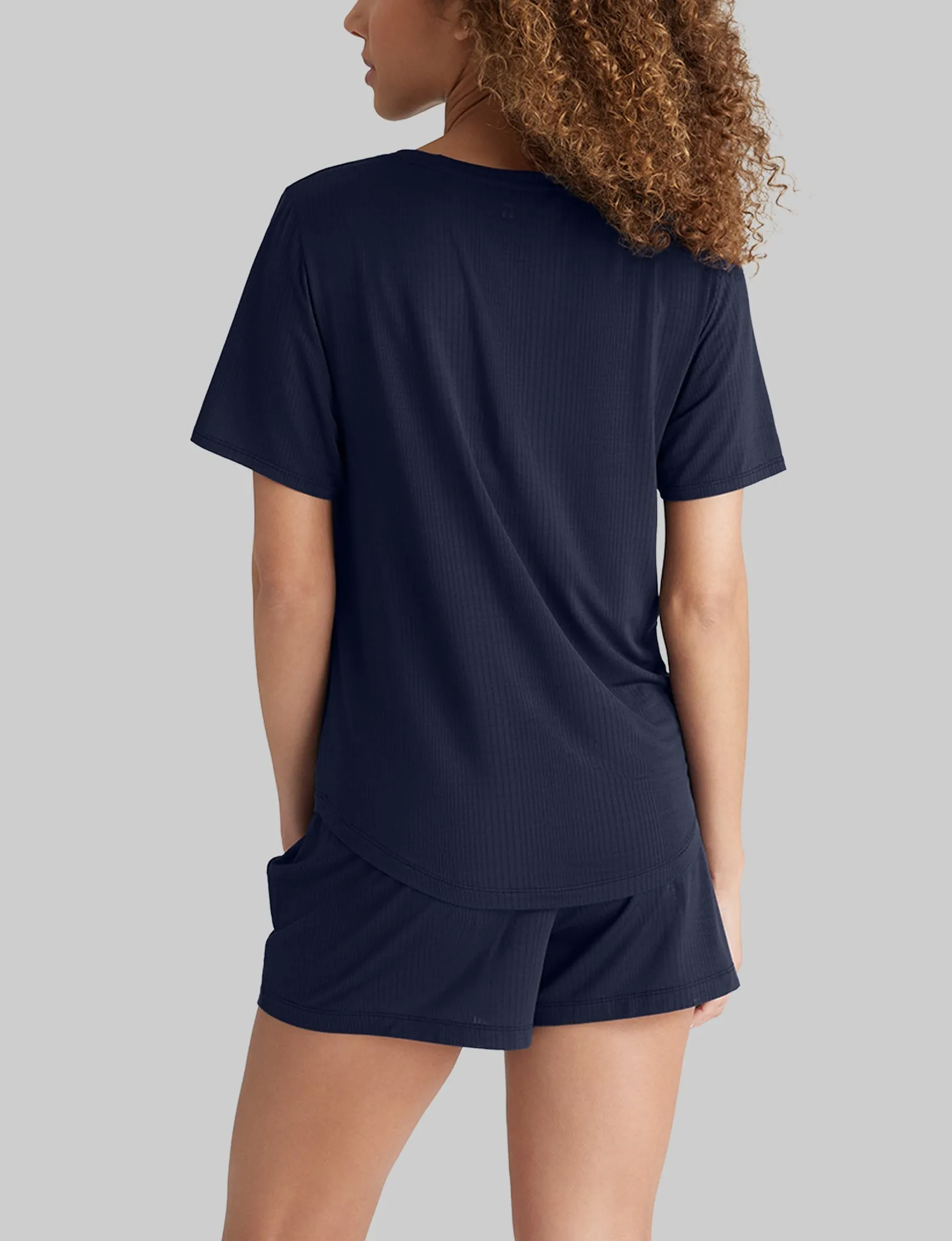Women's Second Skin Luxe Rib Sleep Tee