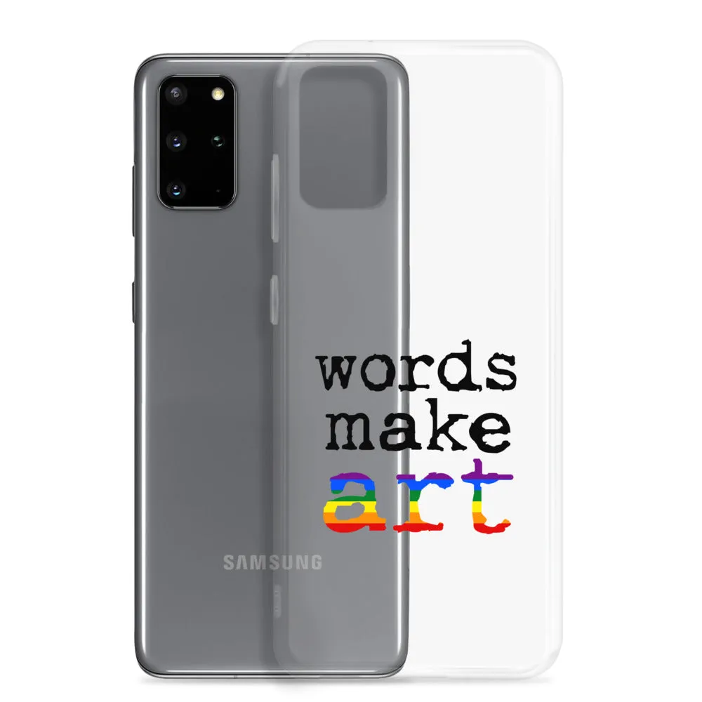 Words Make Art Samsung Case - Pride