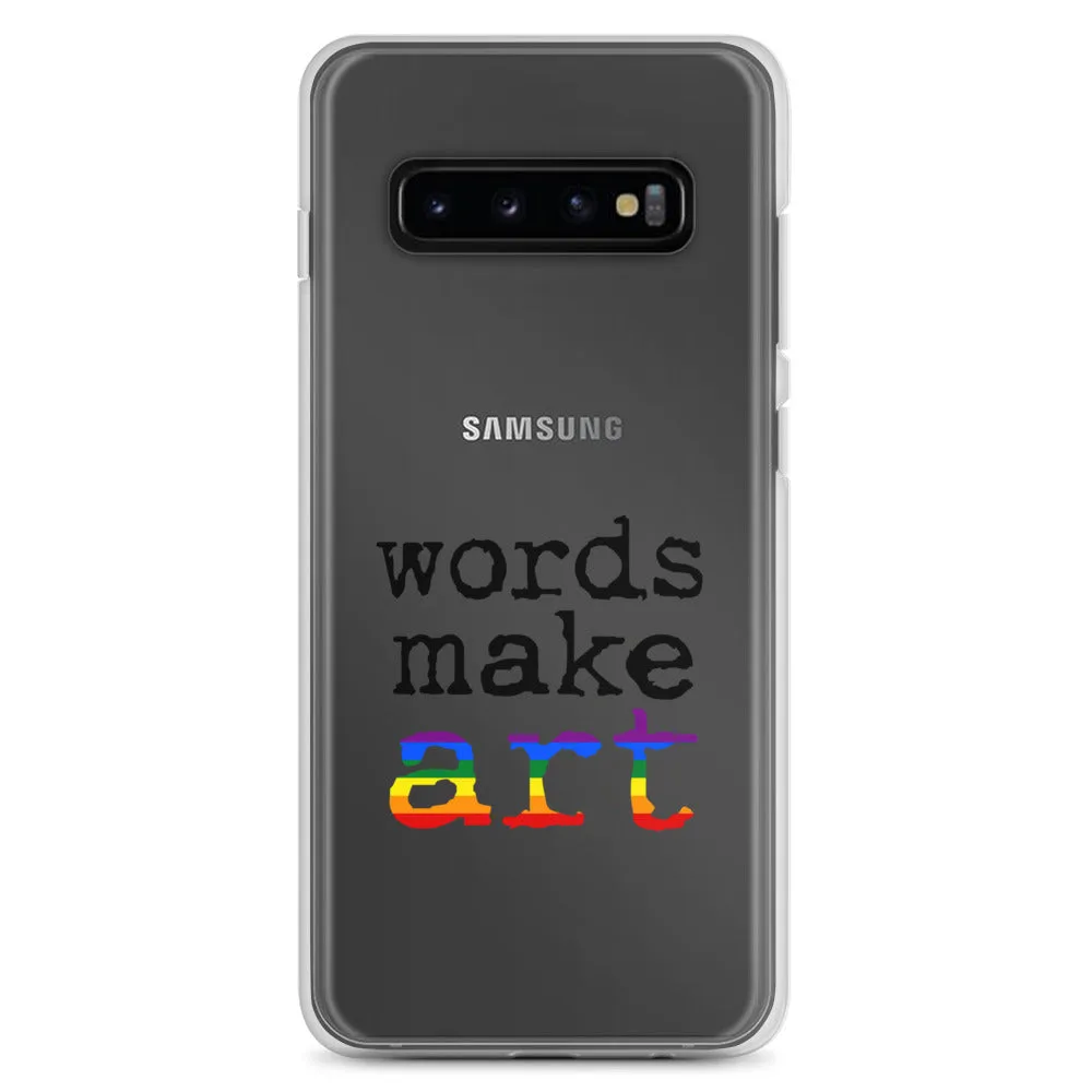 Words Make Art Samsung Case - Pride