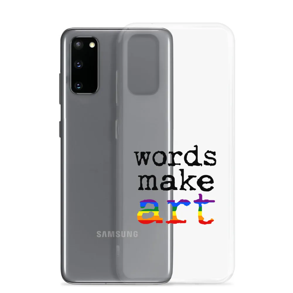 Words Make Art Samsung Case - Pride