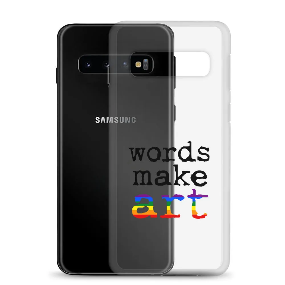 Words Make Art Samsung Case - Pride