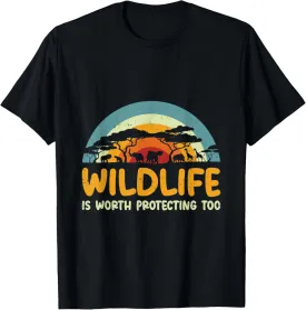 World Wildlife Day Animal Protection Wildlife Conservation T-Shirt