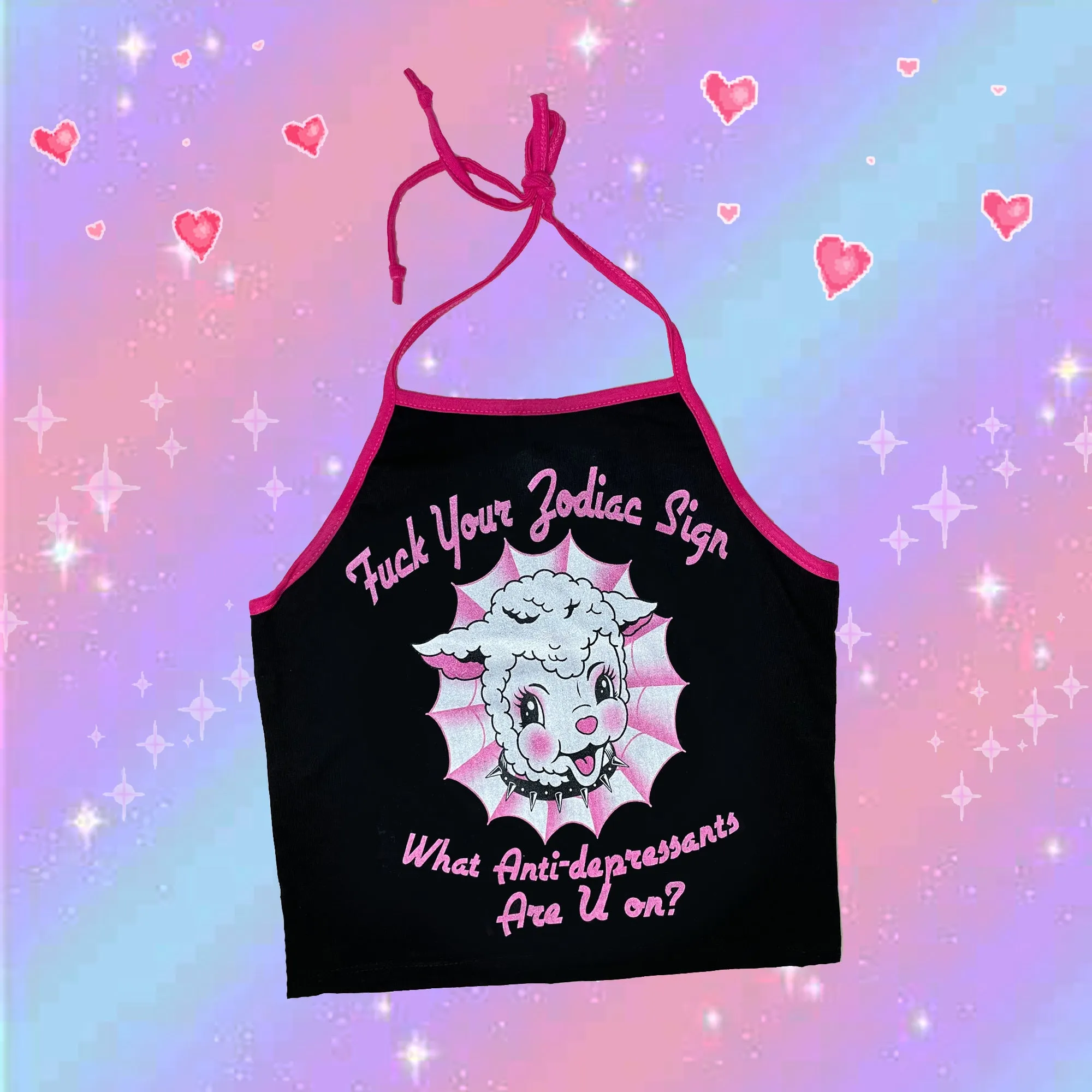 Zodiac Sign Halter Top
